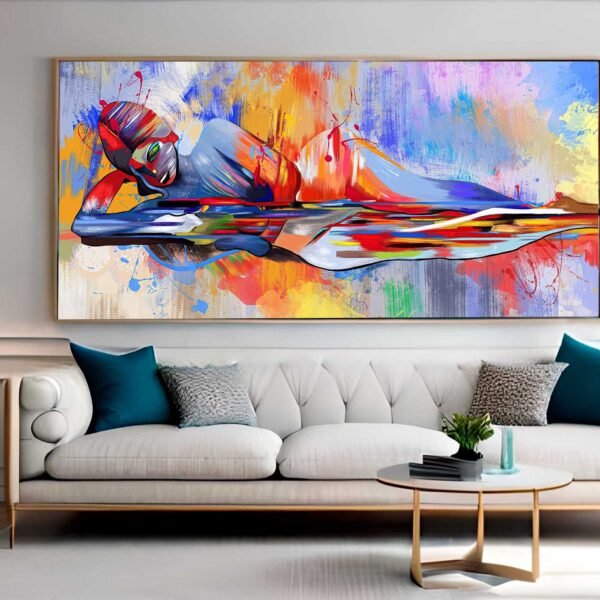 QUADRO BELA ARTE PINTURA ABSTRATA