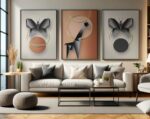 CONJUNTO ARTE MODERNA ILUSTRAÇÃO EM 3D - Imagem 5