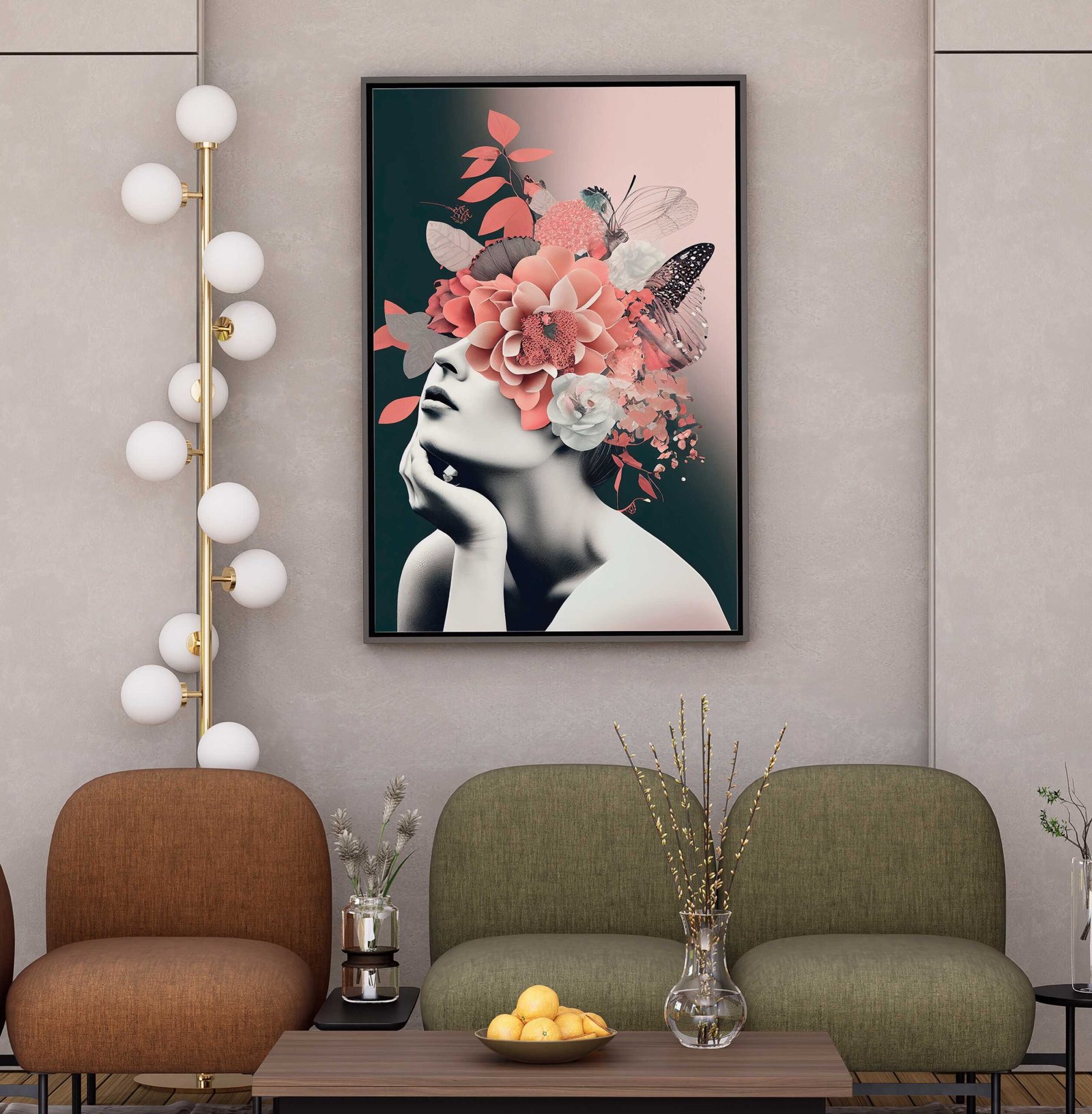 D1 QUADRO BELEZA MINIMALISTA DECOR - Imagem 5