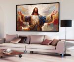 QUADRO JESUS DE BRAÇOS ABERTOS - Imagem 5