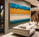 QUADRO MODERNO ABSTRATO EM ARTE DECOR - Imagem 4