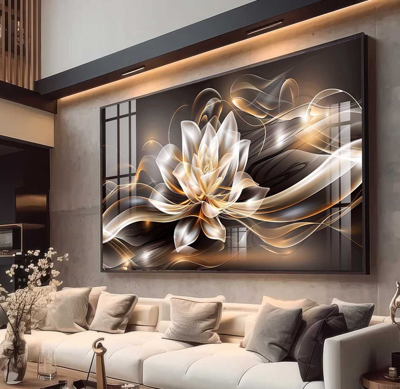 D2 QUADRO ILUSTRAÇÃO DOURADA DECOR - Imagem 4