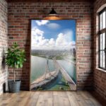 QUADRO PONTE DO PINA EM VERTICAL - Imagem 5