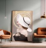 QUADRO MULHER ELEGANTE DECOR - Imagem 4