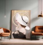 QUADRO MULHER ELEGANTE DECOR - Imagem 4
