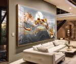 QUADRO ARTE DE DECORAÇÃO ABSTRATO EM 3D DECOR - Imagem 4