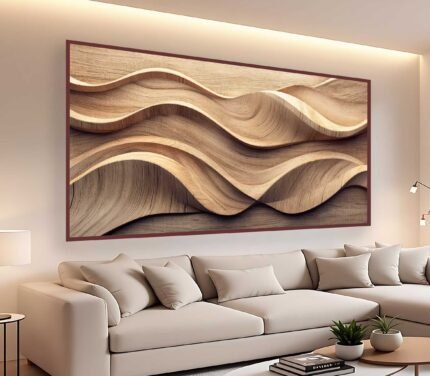 QUADRO ABSTRATO MODERNO LUXO DECOR