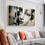 QUADRO BELA ARTE ABSTRATA MINMALISTA DECOR - Imagem 5