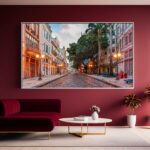 QUADRO RUA DO BOM JESUS DE LÁ PRA CÁ