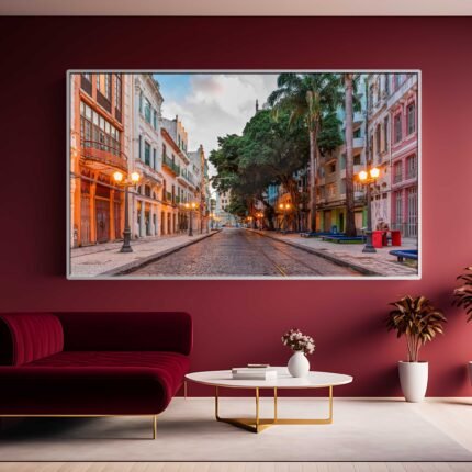 QUADRO RUA DO BOM JESUS DE LÁ PRA CÁ