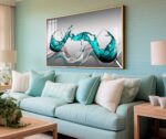 QUADRO ARTE LUXO EM TAÇAS DECOR - Imagem 4