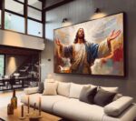 QUADRO JESUS DE BRAÇOS ABERTOS - Imagem 4