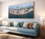 QUADRO MARCO ZERO EM BELO PANORAMICO - Imagem 3
