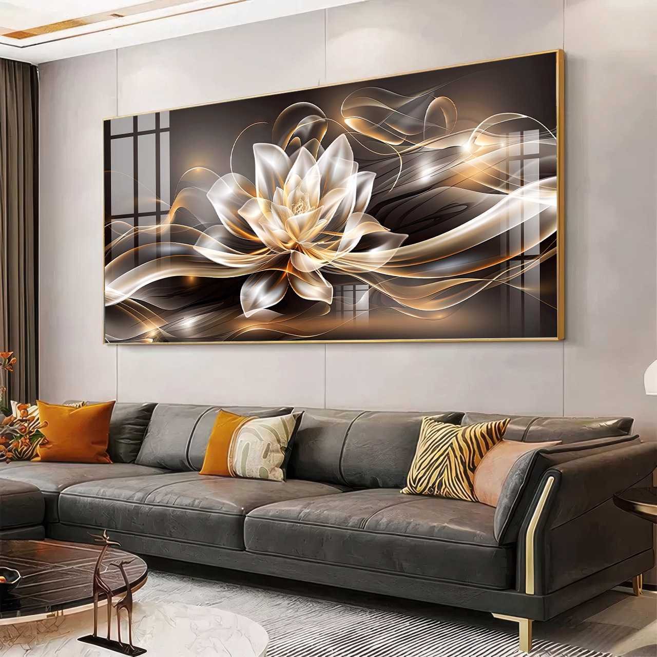 D3 QUADRO ILUSTRAÇÃO DOURADA DECOR - Imagem 3
