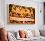 QUADRO SANTA CEIA ARTE DECOR - Imagem 4