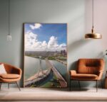 QUADRO PONTE DO PINA EM VERTICAL - Imagem 4