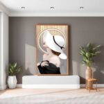 QUADRO MULHER ELEGANTE DECOR - Imagem 3