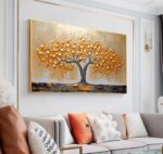 QUADRO ILUSTRAÇÃO BELA ÀRVORE ABSTRATA - Imagem 4