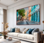 QUADRO LINDA RUA DO RECIFE ANTIGO - Imagem 4