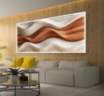QUADRO EM MODERNA ARTE ABSTRATA DECOR - Imagem 4