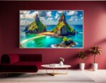 QUADRO EM BELA PAISAGEM AO MAR DE NORONHA - Imagem 4