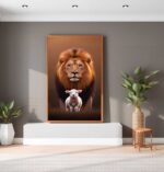 QUADRO O LEÃO E A OVELHA - Imagem 4