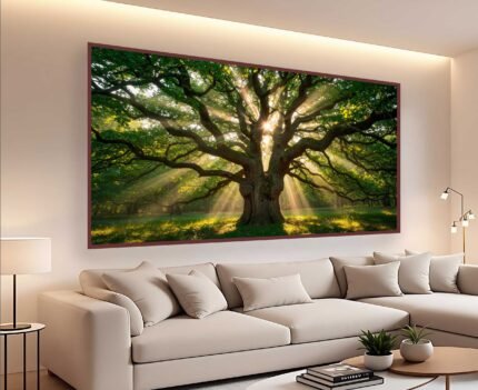 QUADRO EM BELA ÁVORE DA VIDA NATURAL