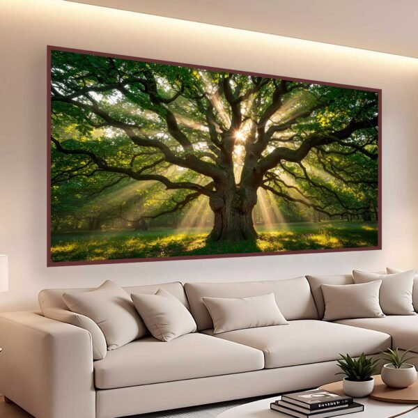 QUADRO EM BELA ÁVORE DA VIDA NATURAL