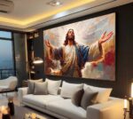 QUADRO JESUS DE BRAÇOS ABERTOS - Imagem 3