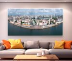 QUADRO MARCO ZERO EM BELO PANORAMICO