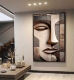 QUADRO ARTE ABSTRATA EM 3D MODERNO - Imagem 3