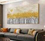 QUADRO PAISAGEM ABSTRATA DECOR - Imagem 2