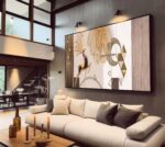 QUADRO UMA ILUSTRAÇÃO MODERNA DE DECORAÇÃO - Imagem 3