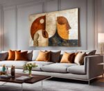 QUADRO ABSTRAO EM ARTE 3D MODERNO - Imagem 2