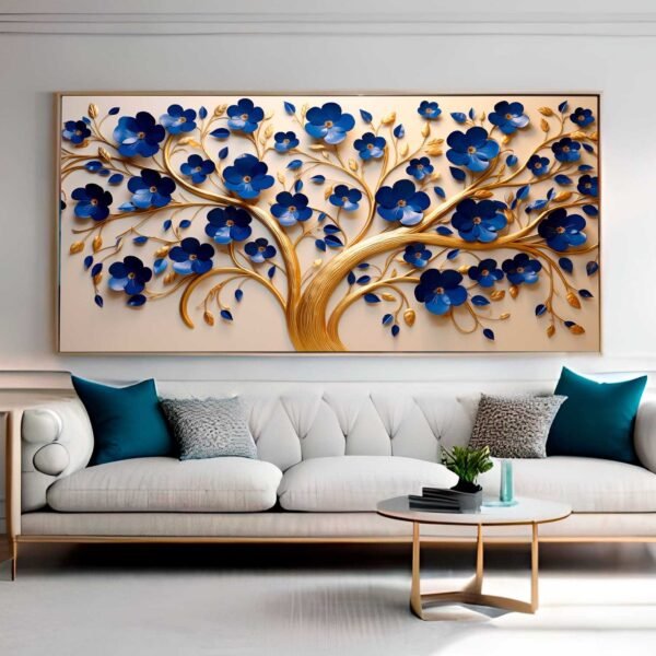 QUADRO ILUSTRAÇÃO ARVORE DECOR