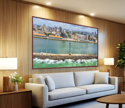 QUADRO BELA PAISAGEM PANORAMICA DO MARCO ZERO