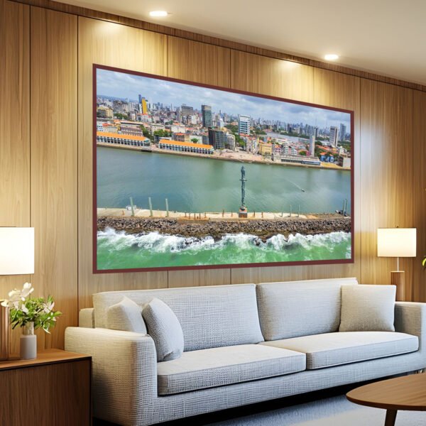 QUADRO BELA PAISAGEM PANORAMICA DO MARCO ZERO