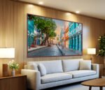 QUADRO LINDA RUA DO RECIFE ANTIGO - Imagem 3