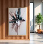 QUADRO EM ABSTRATAO ARTISTICO DECOR - Imagem 3