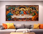QUADRO ARTE SANTA CEIA - Imagem 2