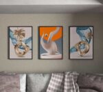 CONJUNTO ARTE DECORATIVA MODERNA - Imagem 3