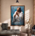 QUADRO CRISTO EM ORAÇÃO DIVINA