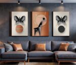 CONJUNTO ARTE MODERNA ILUSTRAÇÃO EM 3D - Imagem 3