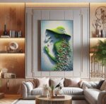 QUADRO EM BELA ARTE MINUMALISTA DECOR - Imagem 4