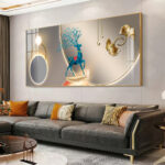 QUADRO ILUSTRAÇÃO ARTE DECOR MODERNO