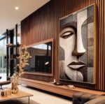 QUADRO ARTE ABSTRATA EM 3D MODERNO - Imagem 2