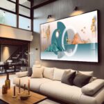 QUADRO EM LINDA ILUSTRAÇÃO ELEGANTE DECOR