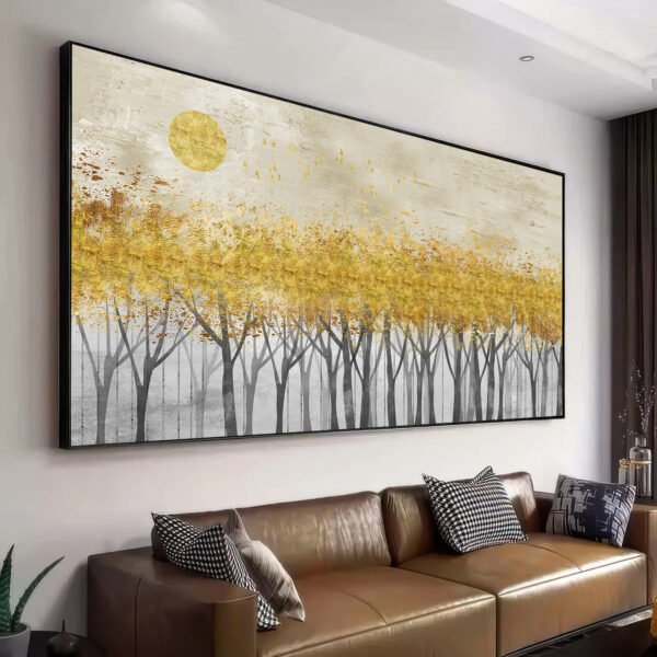 QUADRO PAISAGEM ABSTRATA DECOR