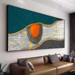 QUADRO UMA ARTE ABSTRATATA MODERNA - Imagem 2