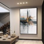 QUADRO UM MODERNO ABSTRATO DECOR